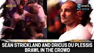 Sean Strickland and Dricus Du Plessis FIGHT at UFC 296! 👀 🤯 