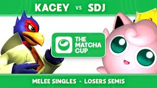 🍵Matcha Cup: Kacey (Falco) vs SDJ (Puff) | SSBM Melee Losers Semis