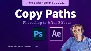 After Effects: Copy Paths from Photoshop to After Effects