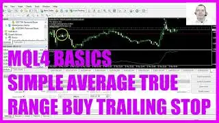 MQL4 TUTORIAL BASICS - 122 SIMPLE AVERAGE TRUE RANGE BUY STOP