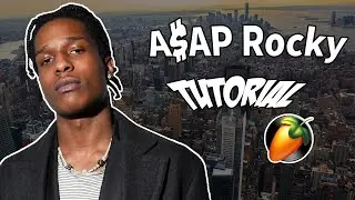 How To Make A A$AP Rocky Type Beat (FL Studio Tutorial)