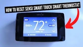 How To Factory Reset Sensi Touch Smart Thermostat