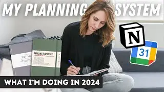 My Complete Planning System for 2024: The Perfect Mix of Digital + Paper