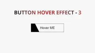 Swipe Button hover Effect using html css