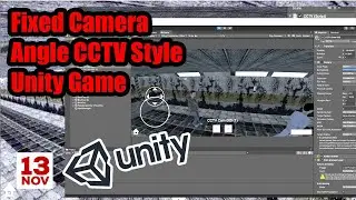 Automatically change / activate CCTV camera that is close to the player | CCTV Style Game Part 10