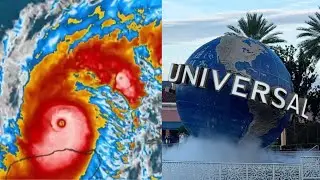 Universal Orlando - Day of Hurricane Milton