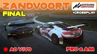 FINAL CORRIDA AO VIVO ZANDVOORT + CROSSPLAY HUNGARORING ASSETTO CORSA COMPETIZIONE CLUBE ACC S3 PC