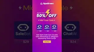 🎉 Boost Your Sale & Start Earning With SaleBot @$35🔥