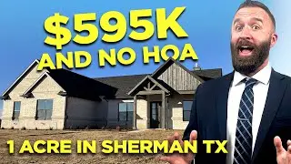 Inside a $595,000 New Construction Home in Sherman Texas