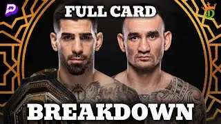 UFC 308 Predictions HOLLOWAY vs TOPURIA Full Card Betting Breakdown