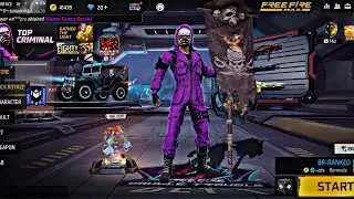 I GOT THE MOST RARE PURPLE TOP CRIMINAL BUNDLE  🥳 | FREE FIRE  |   SUNFACE FF  🇮🇳