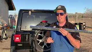 DIY Jeep Wrangler Fuel Can Carrier