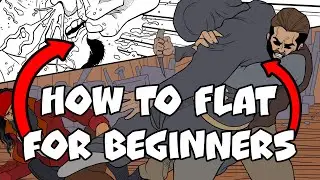 Flatting Comics: A Beginners Guide