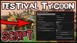 BEST | Festival Tycoon Script [2022] Very OP