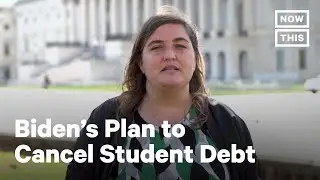 Activist Rallying Biden to Cancel Student Debt | NowThis