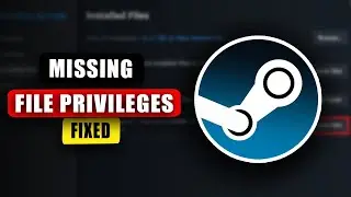 How to Fix Missing File Privileges on Steam (2024)