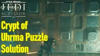 Star Wars Jedi Survivor crypt of Uhrma puzzle solution guide