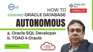 Connecting Oracle SQL Developer to Oracle Autonomous Database Using Wallets