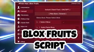 [NEW] Blox Fruits Script | Auto Quest | Auto Chest | Auto Mastery | AND MORE | PASTEBIN
