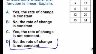 Algebra: 3-3 Rate of Change and Slope