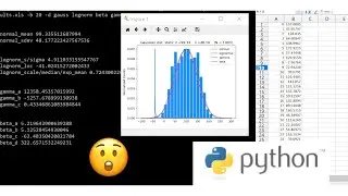 Fit Probability Distributions to Data (normal, lognormal, exponential, etc) using Python