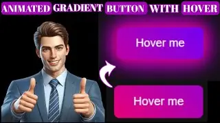 Animated Gradient Buttons in HTML & CSS