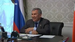 Минниханов поручил Маганову купить микроавтобус для многодетной семьи сотрудника 