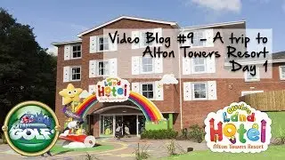 A trip to Alton Towers Resort - Day 1 - Inside the CBeebies Land Hotel - Opening Day