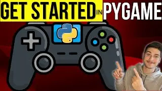 How to Get Started with PyGame! Beginner Python Game Dev Tutorial