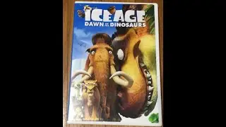 Opening to Ice Age: Dawn Of The Dinosaurs 2009 DVD