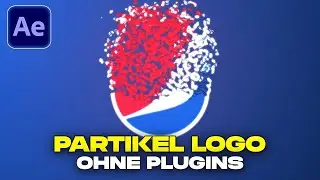 Partikel Logo Animation in After Effects | ohne Plugins