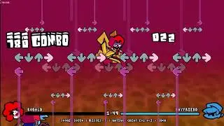 FNF DEAF TO ALL BUT THE RONALD BUT SOMEONE WITH ADHD PLAYS IT (me)