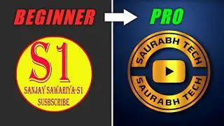 How to Make Professional Logo For YouTube on Mobile || Logo Kaise Banaye? | Logo Design Tutorial 🔥
