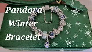 My Pandora Blue Winter bracelet design ❄️