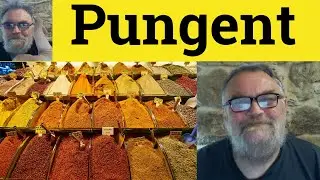 😎 Pungent Meaning - Pungency Defined - Pungent Examples - Pungent Definition - Pungent Pungency