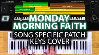 Monday Morning Faith - MainStage patch keyboard cover- SEU Worship