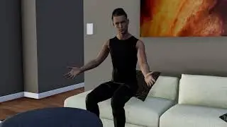 Male Muscle Growth Transformation Animation