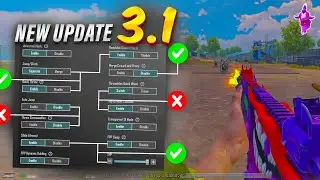 Best Settings & Sensitivity to Improve Headshots and Hip-Fire New Update 3.1 ✅❌ | PUBG MOBILE / BGMI