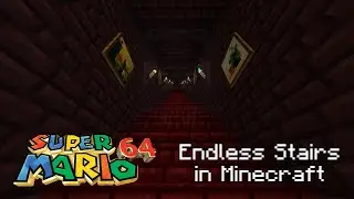 Super Mario 64's Endless Staircase in Minecraft (Java Edition v1.21.3)