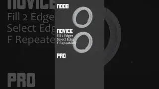 Noob vs Pro | #blender tips & tricks