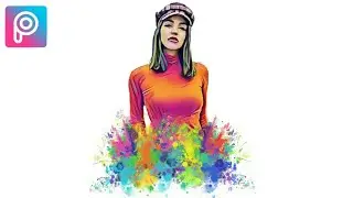 How To Edit Photo Magic Splash Effect - Picsart Tutorial - Picsart Editing