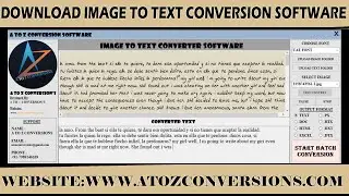 Image To Text Conversion App | Image To Notepad Converter App | Data Entry Image To Text Converter