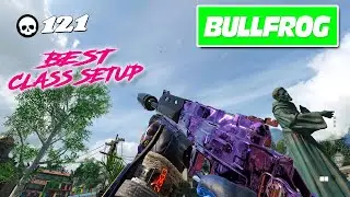 121 KILLS!! BULLFROG KILL RECORD (Best Bullfrog Class Setup) - Black Ops Cold War Multiplayer 2023