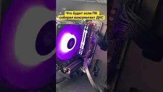 Страшный сон геймера, что будет если ПК в днс собирает консультант? 