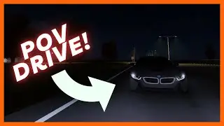 BMW I8 POV Drive! - Roblox Greenville