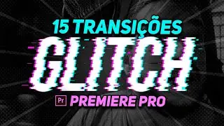 15 PREMIERE PRO GLITCH TRANSITION WITH SFX | Download Transition Premiere Pro