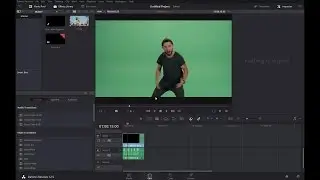 How to do Green Screen in Davinci Resolve