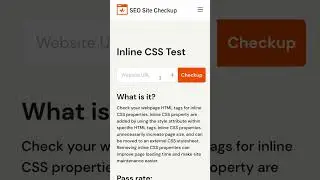 Dont Let INLINE CSS Kill Your SEO #seoexpert #seotips #seoready