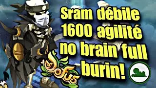 DOFUS - SRAM AIR 200 DÉBILE 1600 AGILITÉ FULL BURIN NO BRAIN KOLI 1VS1