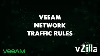 Veeam - Network Traffic Rules to the Public Cloud